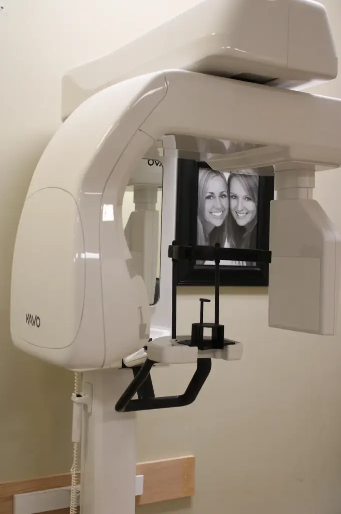 The panoramic X-ray machine at Dentistry For You in Broken Arrow